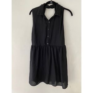 Forever21 minidress with embroidered collar
